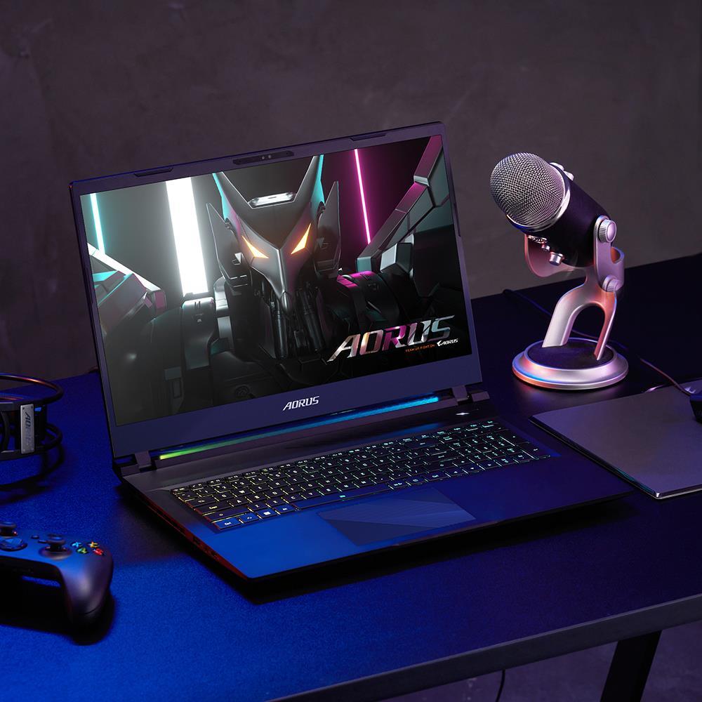 Gigabyte Aorus 17 BKF-73PH254SH Gaming Laptop (Black) | 17.3" FHD (1920x1080) 300Hz | i7 13700H | 16GB RAM | RTX 4060 | 1TB SSD | Windows 11 Home | Aorus G2 Backpack | Aorus RGB Gaming Mouse Mat | Aorus M4 Gaming Mouse