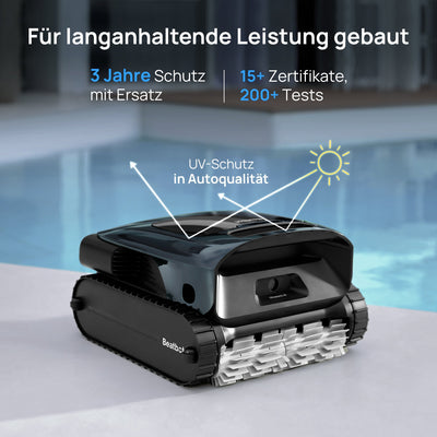 Beatbot AquaSense 2 Pro Robotic Pool Cleaner up to 300 m² + iSkim Ultra Surface Skimmer