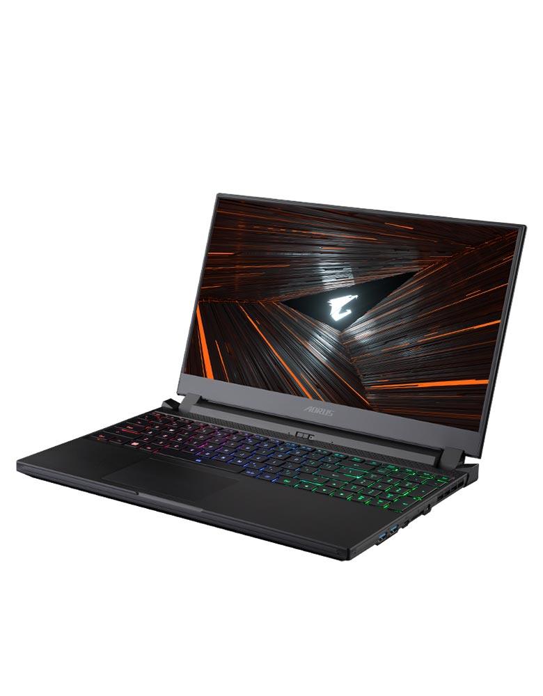 Gigabyte Aorus 5 SE4-73PH313SH Gaming Laptop (Black) | 15.6”  FHD | 16GB RAM DDR4 | 512 GB SSD | RTX™ 3070 | Windows 11 Home | Gigabyte Backpack