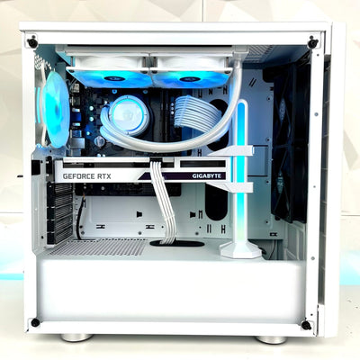 I Gaming Computer | Ryzen 5 5600 | RTX 4060/4060 Ti Ultra OC | Arctic White