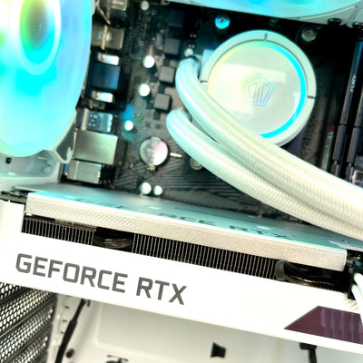 I Gaming Computer | Ryzen 5 5600 | RTX 4060/4060 Ti Ultra OC | Arctic White