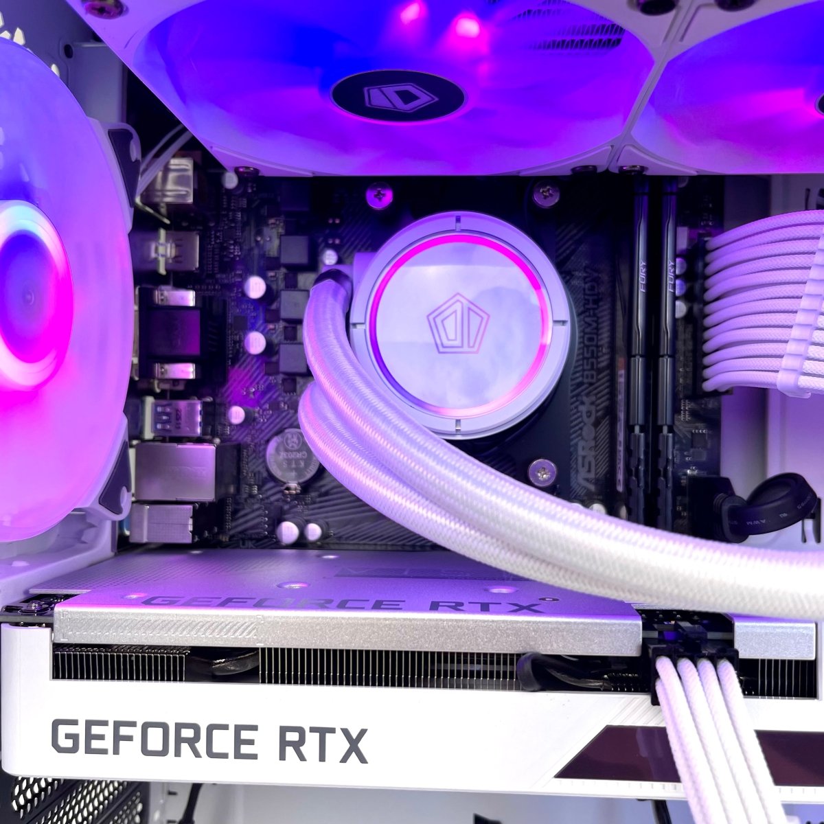 I Gaming Computer | Ryzen 5 5600 | RTX 4060/4060 Ti Ultra OC | Arctic White