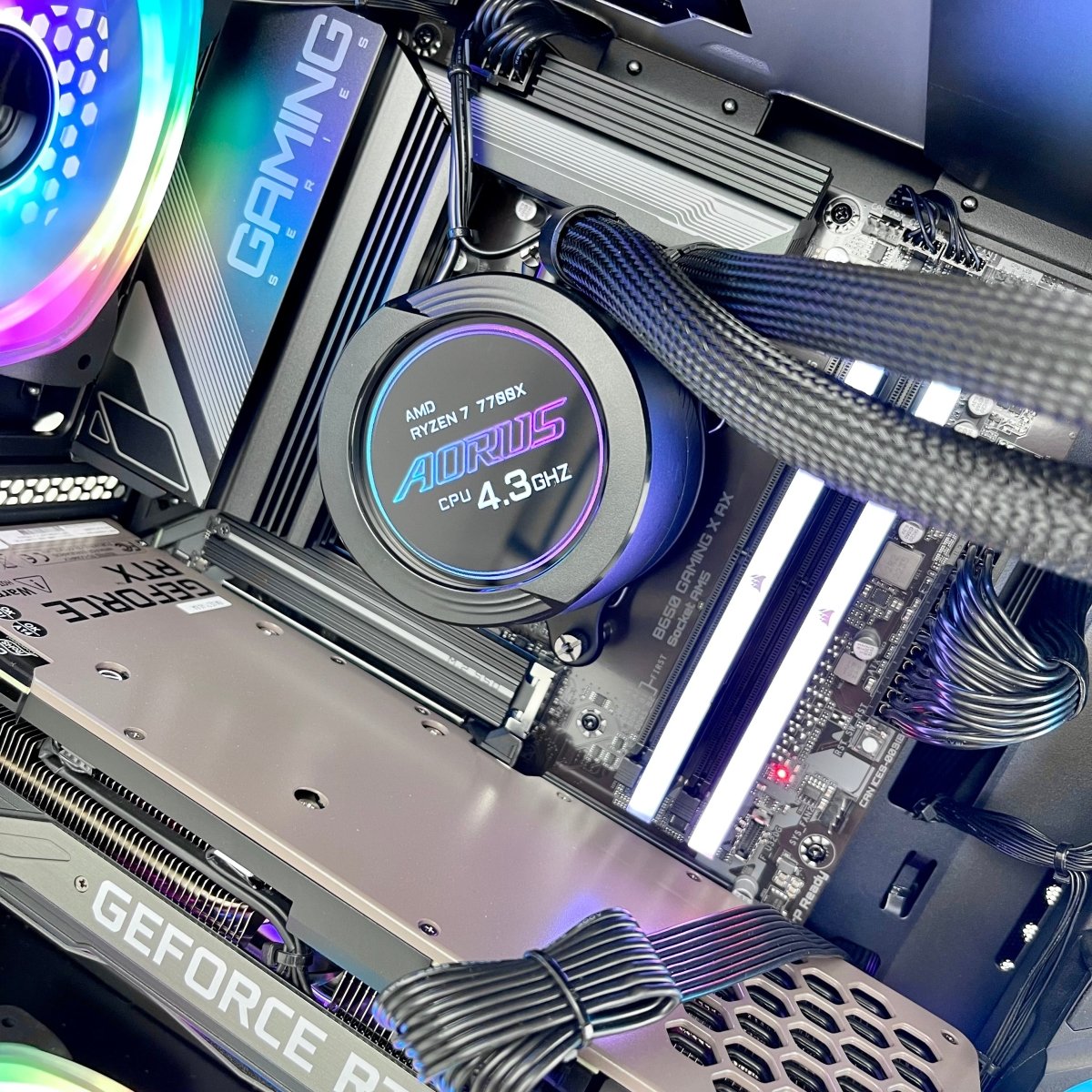 IGaming Ryzen 7 7600X/ 7700x | RTX 4060 Ti-4070 super | Black Zircon