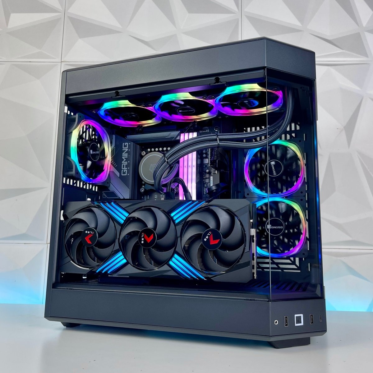 IGaming Core i5/i7 14700KF | RTX 4060 Ti-4070 Ti super | 32GB DDR5 Ram | Hyte 60 Pro Black