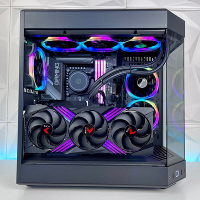 IGaming Ryzen 5/7 7700X | RTX 4060 Ti-4070 Ti super | 32GB DDR5 Ram | Hyte 60 Pro Black