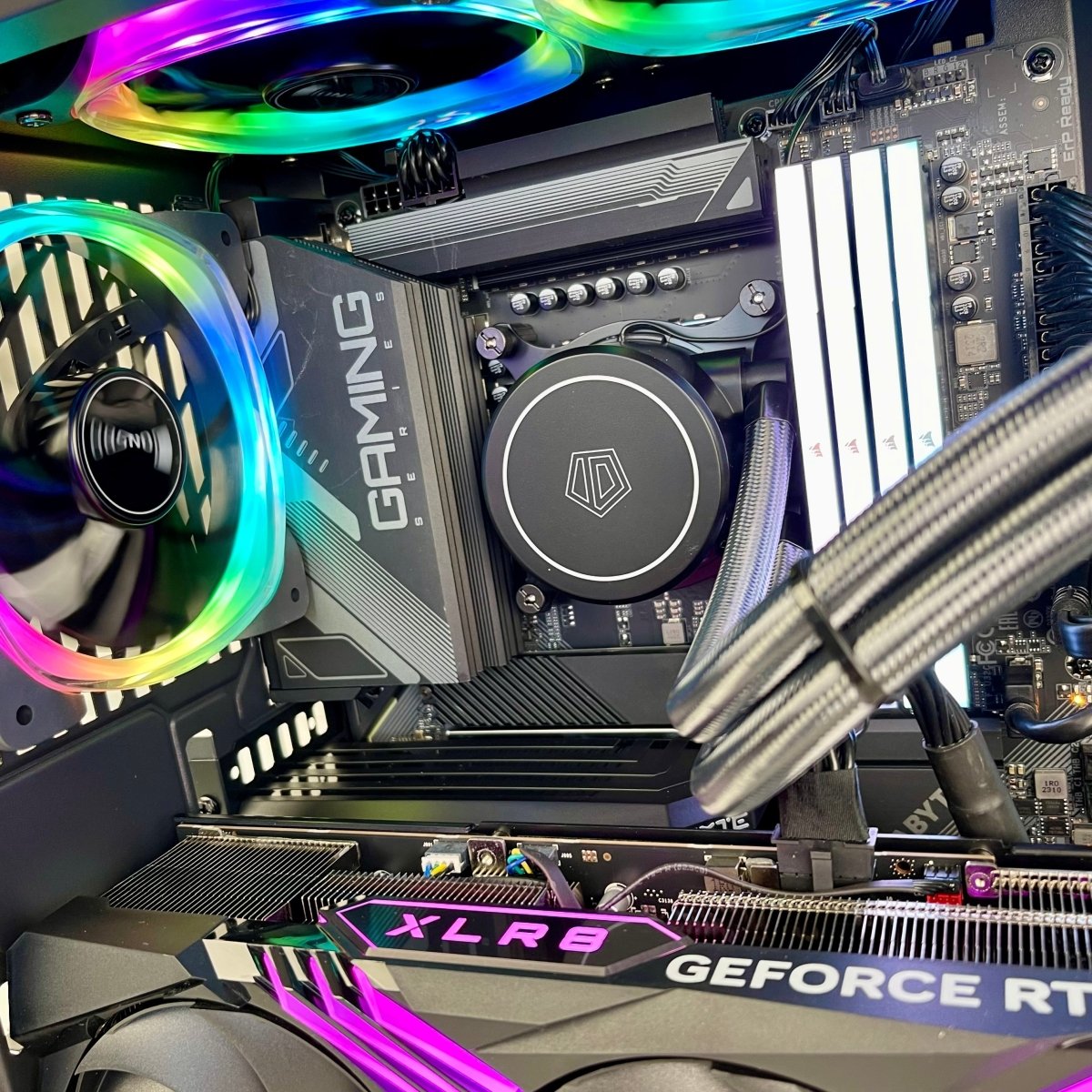 IGaming Core i5/i7 14700KF | RTX 4060 Ti-4070 Ti super | 32GB DDR5 Ram | Hyte 60 Pro Black