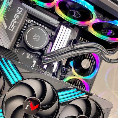 IGaming Core i5/i7 14700KF | RTX 4060 Ti-4070 Ti super | 32GB DDR5 Ram | Hyte 60 Pro Black