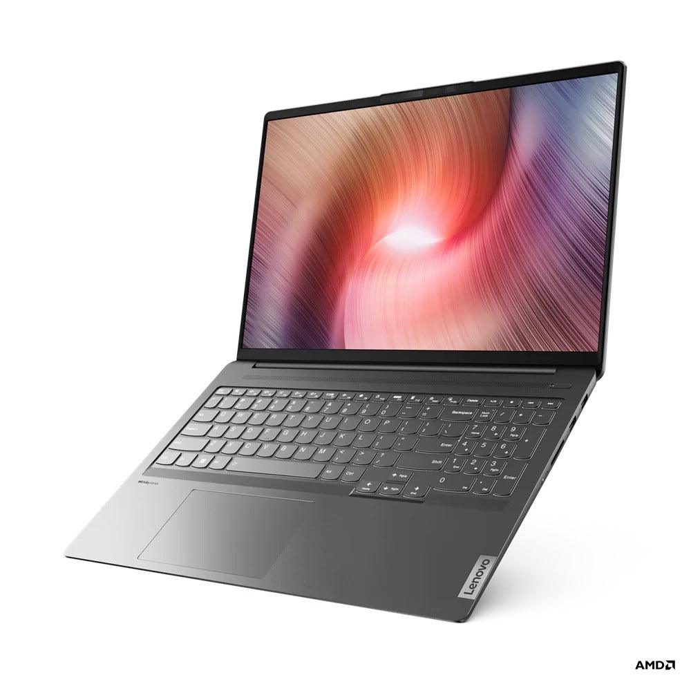 Lenovo Ideapad 5 Pro 16ARH7 82SN000BPH  Laptop (Storm Grey) | 16" 2.6k | Ryzen 5 6600HS | 16GB RAM DDR5 |1 TB SSD | RTX 3050 Ti | Windows 11 Home |  MS Office Home & Student 2021 + Lenovo Casual Backpack B210