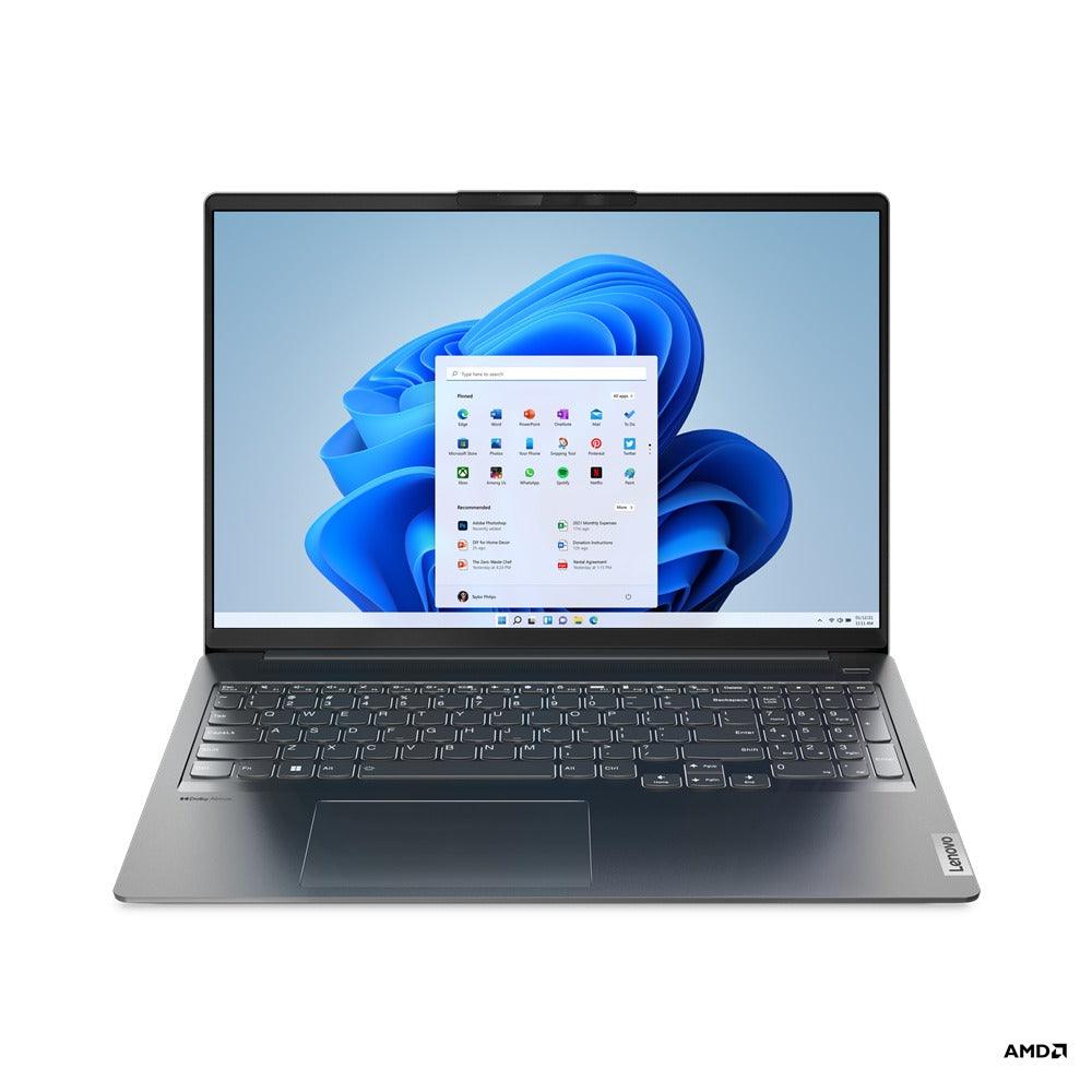 Lenovo Ideapad 5 Pro 16ARH7 82SN000APH Laptop (Storm Grey) | 16”  2.5K | Ryzen 5 6600HS | 16GB RAM DDR5 | 1TB SSD | RTX 3050 Ti | Windows 11 Home | MS Office H&S 2021 | Lenovo Casual Backpack B210