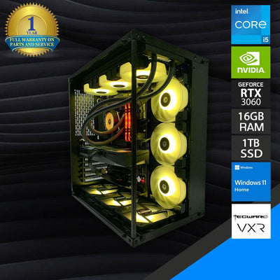AURORA VXR Gaming PC | I5 12400F | 16 GB RAM DDR4 | 1TB SSD | RTX 3060 | Windows 11 Home