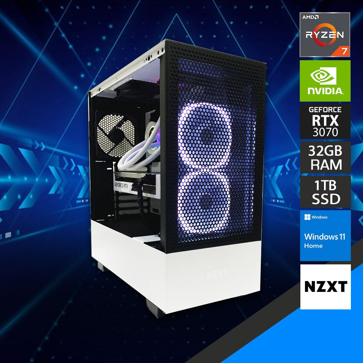 Optima Flow Gaming PC | Ryzen 7 5800X | RTX 3070 | 32 GB RAM | 1 TB SSD | Windows 11 Home