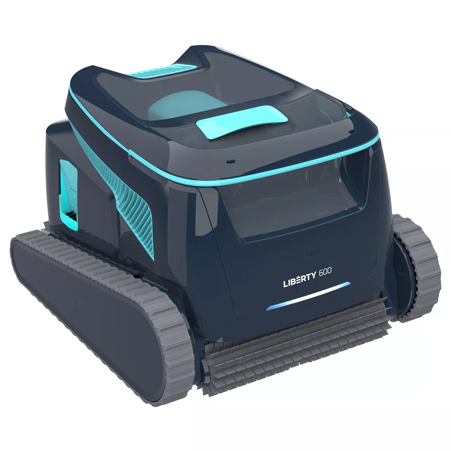 Dolphin Liberty 600 Cordless Robotic Pool Cleaner – Up to 15 m – Step Cleaning, App, 2 Weeks of Operation, Floor Wall Waterline