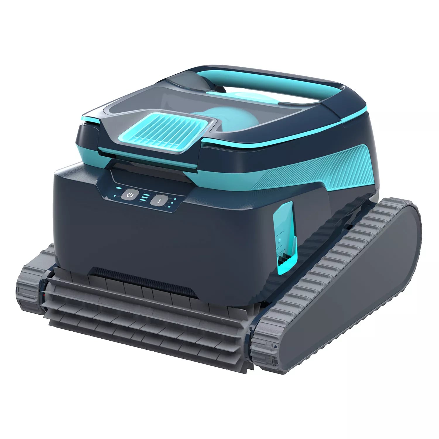 Dolphin Liberty 600 Cordless Robotic Pool Cleaner – Up to 15 m – Step Cleaning, App, 2 Weeks of Operation, Floor Wall Waterline
