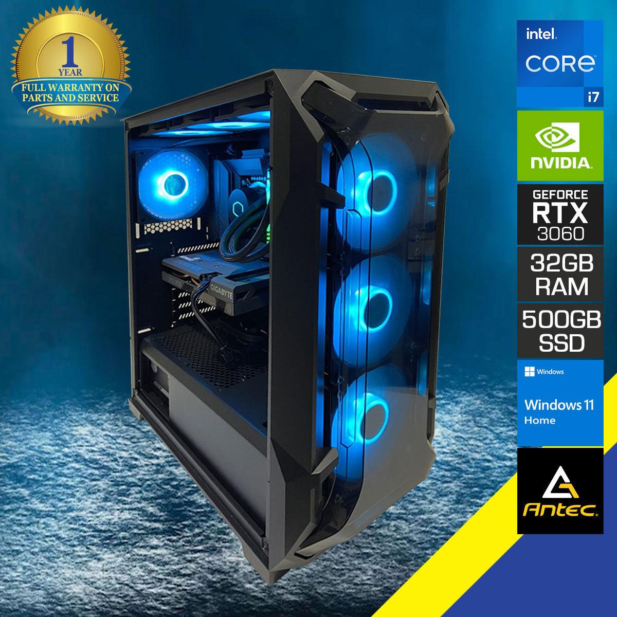 Sophos DF600 Flux Gaming PC | i7-12700KF | 16 GB RAM | 500 GB SSD | RTX 3060 | Windows 11 Home