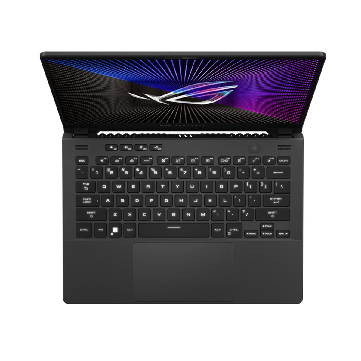 Asus ROG Zephyrus G14 (2023) GA402XI-NC033WS Gaming Laptop (Eclipse Gray) | 14" WQXGA Mini LED 165HZ | R9 7940HS | 32GB RAM | 1TB SSD | RTX 4070 | Win 11 Home | MS Office H & S 2021 | ROG Zephyrus G14 Sleeve | ROG Impact Gaming Mouse | Type-C Adapter