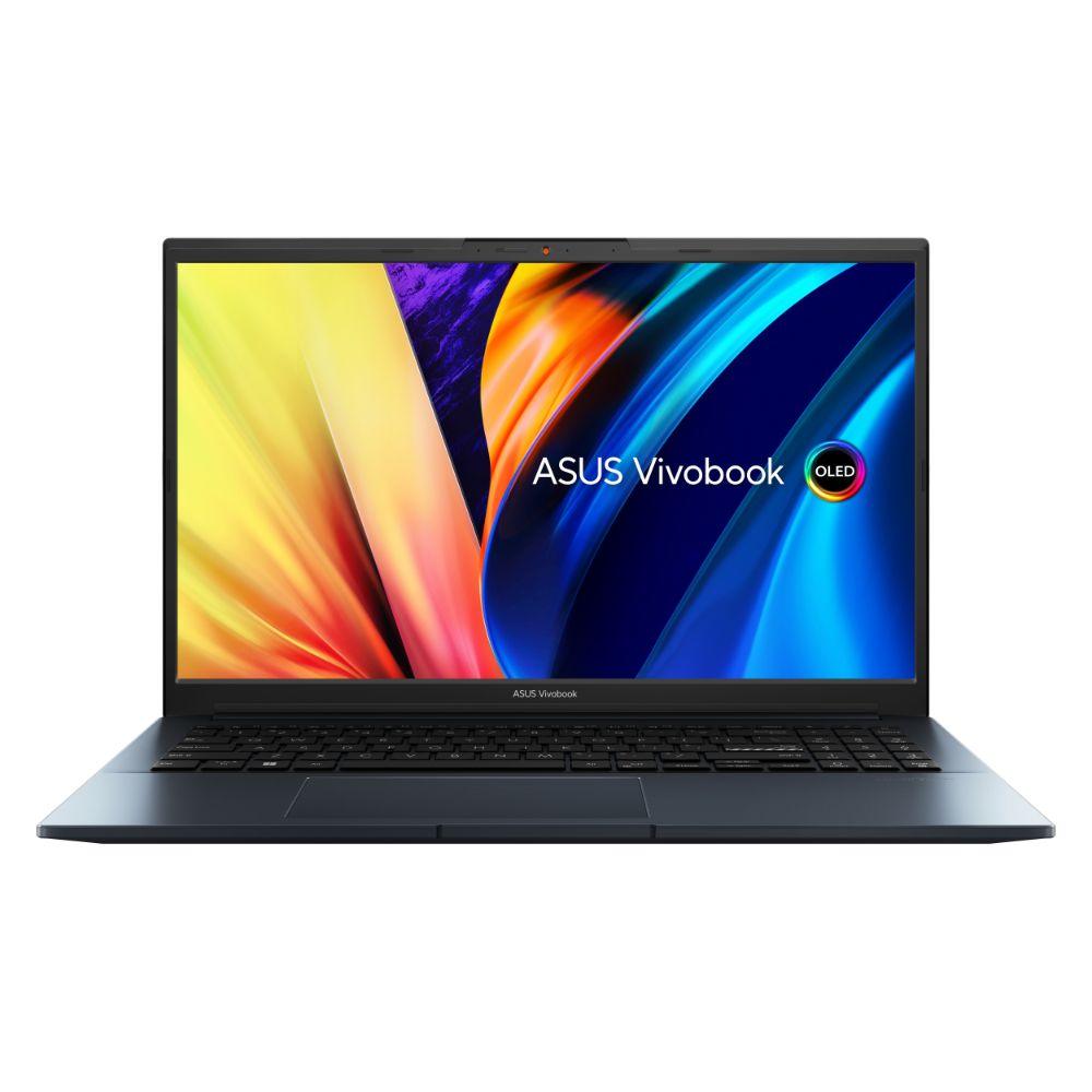 Asus Vivobook Pro 15 OLED M6500QC-MA056WS Laptop (Quiet Blue) | 15.6” 2.8K | Ryzen 7 5800H | 16GB RAM | 512GB SSD | RTX 3050 | Windows 11 Home | MS Office H&S 2021 | Asus BP1504 Casual Backpack