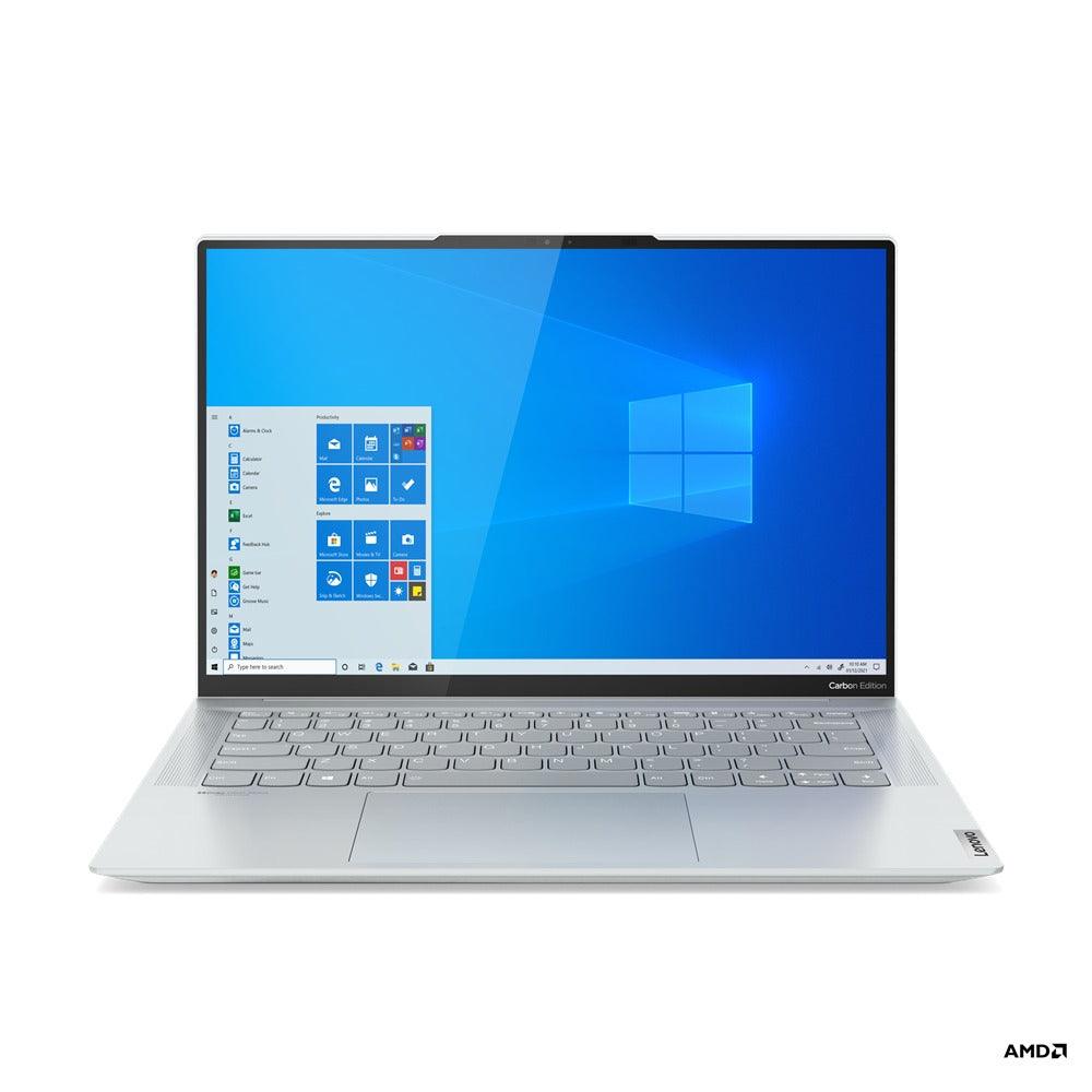 Lenovo Yoga Slim 7 Carbon 14ACN6 82L00026PH Laptop (Cloud Grey) | 14" 2.8K OLED | Ryzen 7 5800U | 16GB RAM | 512GB SSD | AMD Radeon Graphics | Windows 11 Home | MS Office H&S 2021 | Lenovo Casual Backpack B210