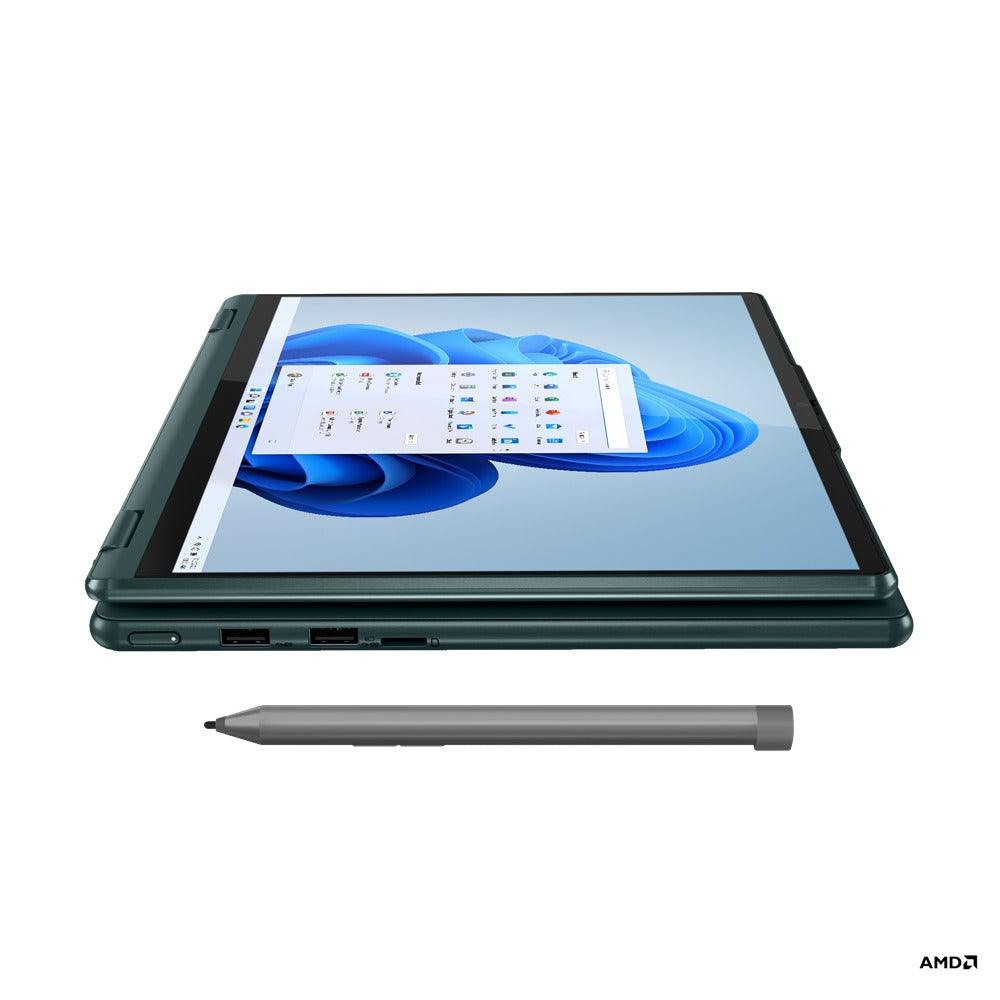 Lenovo Yoga 6 13ALC7 82UD0018PH Laptop (Dark Teal) | 13.3” Wuxga | Ryzen 7 5700U | 16GB RAM DDR4 | 1TB SSD | AMD Radeon Graphics | Windows 11 Home | MS Office Home & Student 2021 | Lenovo Digital Pen | Lenovo Yoga 14” Sleeve