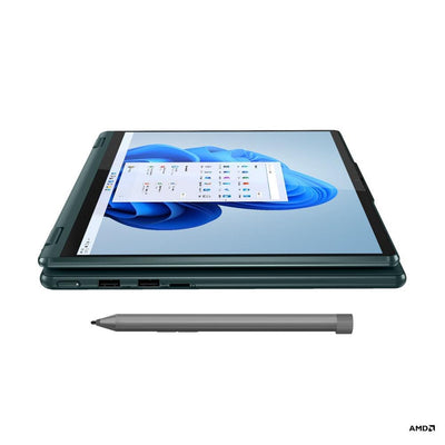 Lenovo Yoga 6 13ALC7 82UD0018PH Laptop (Dark Teal) | 13.3” Wuxga | Ryzen 7 5700U | 16GB RAM DDR4 | 1TB SSD | AMD Radeon Graphics | Windows 11 Home | MS Office Home & Student 2021 | Lenovo Digital Pen | Lenovo Yoga 14” Sleeve
