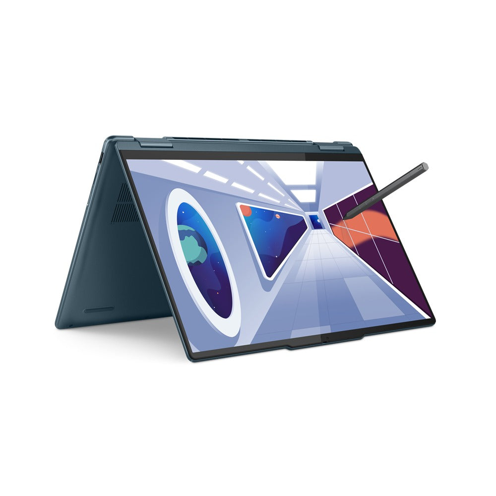Lenovo Yoga 7 14IRL8 82YL0039PH 14" WUXGA OLED Laptop (Tidal Teal) | 14” (1920x1200) | i7 1360P | 16GB RAM | 512GB SSD | Intel Iris Xe Graphics | Windows 11 Home | MS Office Home & Student 2021 | Yoga Sleeve
