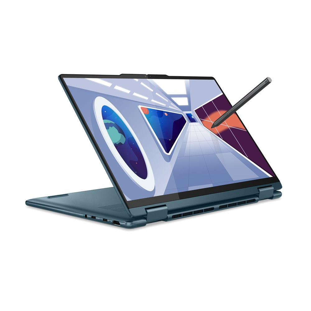 Lenovo Yoga 7 14IRL8 82YL0039PH 14" WUXGA OLED Laptop (Tidal Teal) | 14” (1920x1200) | i7 1360P | 16GB RAM | 512GB SSD | Intel Iris Xe Graphics | Windows 11 Home | MS Office Home & Student 2021 | Yoga Sleeve