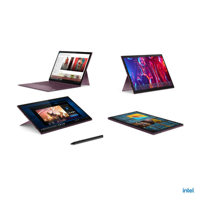 Lenovo Yoga Duet 7 13ITL6 82MA009LPH Laptop (Orchid) | 13" 2K (2160x1350) | i7 1165G7 | 16GB RAM | 1TB SSD | Intel Iris Xe Graphics | Windows 11 Home | MS Office Home & Student 2021 | E-Color Pen | Lenovo Casual Backpack B210