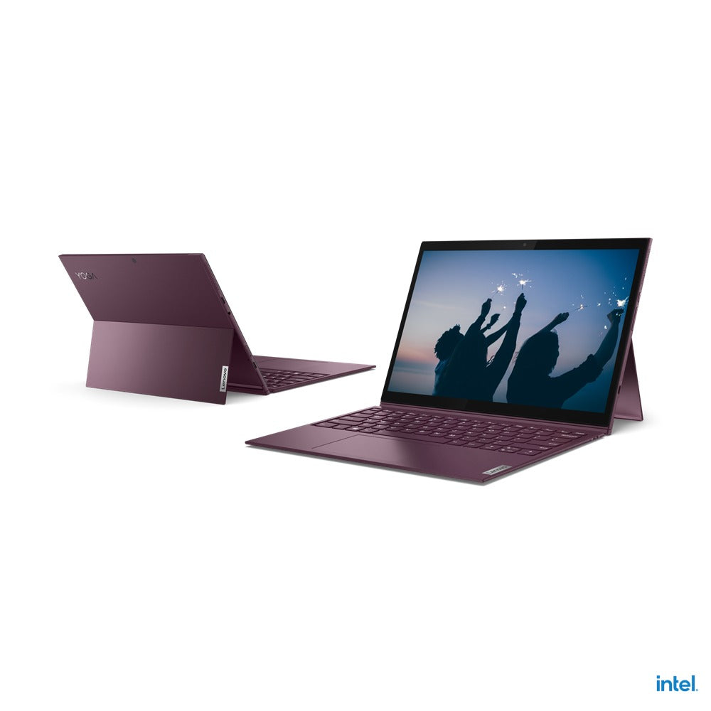 Lenovo Yoga Duet 7 13ITL6 82MA009LPH Laptop (Orchid) | 13" 2K (2160x1350) | i7 1165G7 | 16GB RAM | 1TB SSD | Intel Iris Xe Graphics | Windows 11 Home | MS Office Home & Student 2021 | E-Color Pen | Lenovo Casual Backpack B210