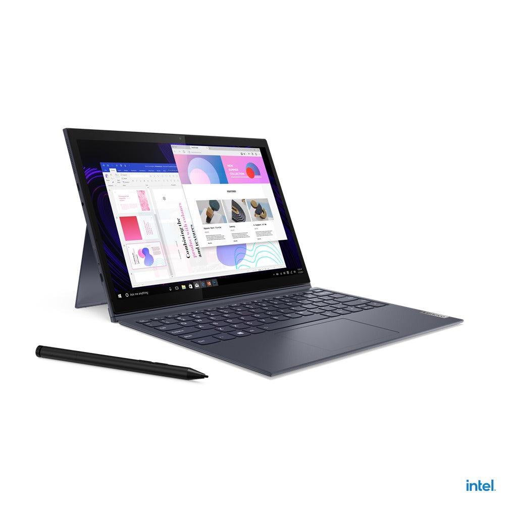 Lenovo Yoga Duet 7 13ITL6 82MA007HPH 10-Point Multi-Touch Laptop (Slate Grey) | 13”  2K | i7-1165G7 | 16 GB DDR4 | 1 TB SSD | Iris Xe Graphics | Windows 11 Home | MS Office H&S 2021 |  E-Color Pen | Lenovo Backpack B210