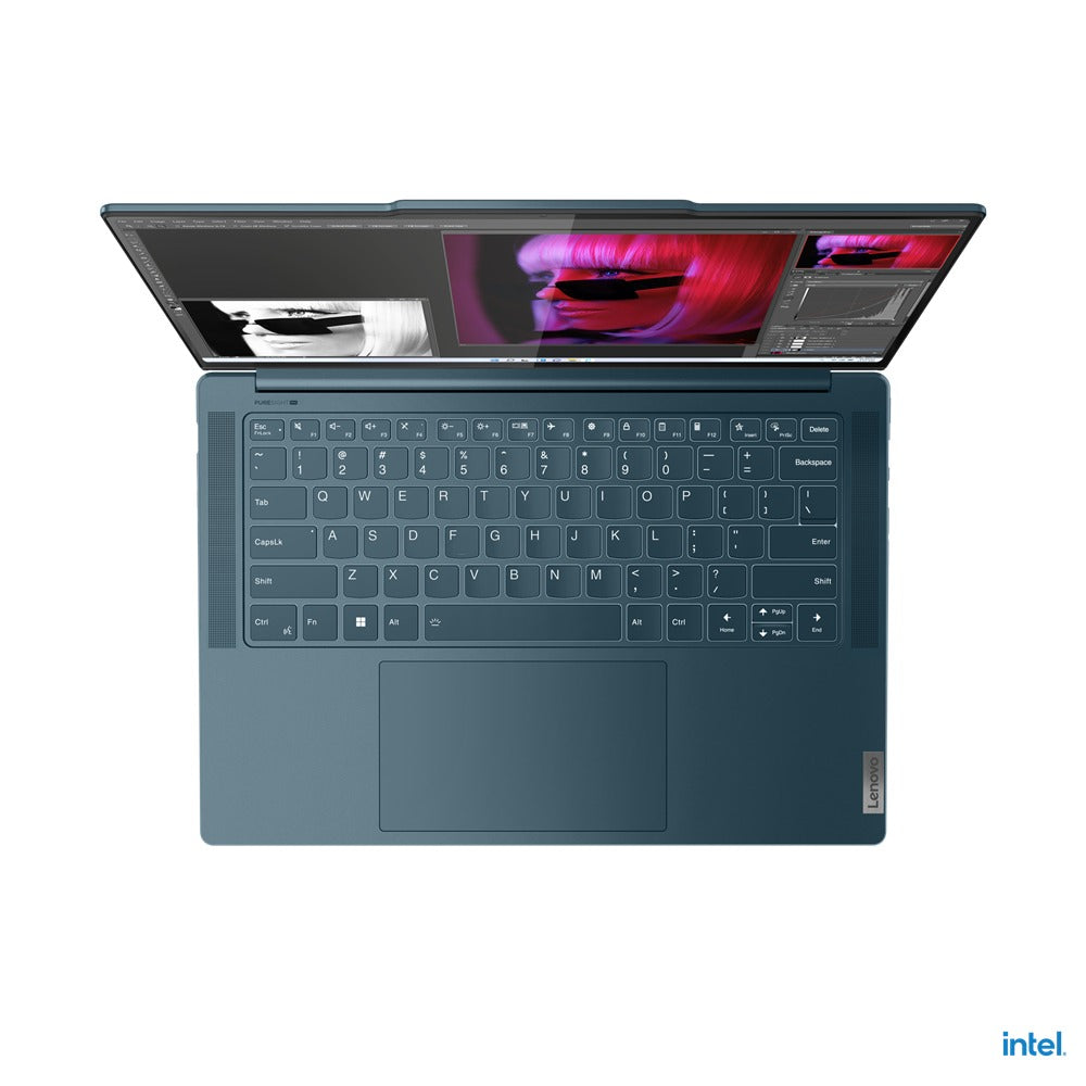 Lenovo Yoga Pro 9 14IRP8 83BU0028PH Laptop (Tidal Teal) | 14.5" 3K (3072X1920) | i9-13905H | 32GB RAM | 1TB SSD | RTX 4060 | Windows 11 Home | MS Office Home & Student 2021 | Yoga Sleeve