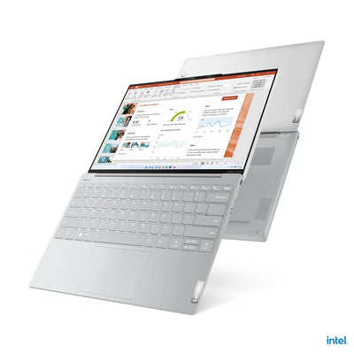 Lenovo Yoga Slim 7 Carbon 13IAP7 82U9001QPH Laptop (Moon White) | 13.3" 2.5K (2560x1600) | i5-1240P | 8GB RAM | 512GB SSD | Intel Iris Xe Graphics | Windows 11 Home | MS Office Home & Student 2021 | Yoga Sleeve