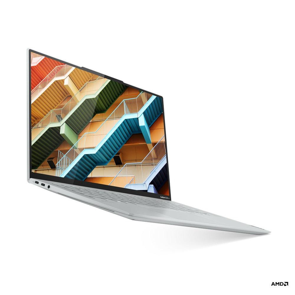 Lenovo Yoga Slim 7 Carbon 14ACN6 82L0003DPH Laptop (Cloud Grey) | 14”  2.8K Oled | Ryzen 5 5600U | 16 GB DDR4 | 512 GB SSD | MX450 | Windows 11 Home | MS Office Home & Student 2021 + Lenovo Casual Backpack B210