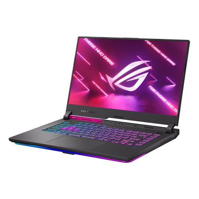 ASUS ROG Strix G15 G513RC-HN114W  Laptop (Electro Punk) | 15.6" FHD | Ryzen™ 7 6800H | 8GB DDR5 | 512GB SSD | RTX™ 3050 | Windows 11 Home | Pink ROG Backpack | ROG STRIX Impact II Mouse