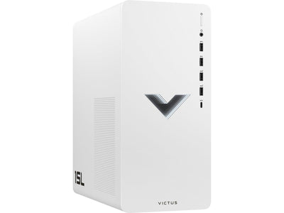 HP Victus 15L TG02-0036D 3.90GHZ 6 Cores AMD Ryzen 5 5600G 512GB SSD Gaming Desktop PC (Ceramic White) + MS Office Home & Student 2021