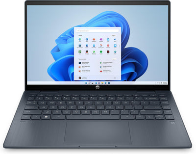 HP Pavilion X360 14-EK0123TU 2-In-1 Laptop (Space Blue) | 14" FHD (1920 x 1080) | i7-1255U | 16GB RAM | 512GB SSD | Intel Iris Xe Graphics | Windows 11 Home | MS Office H&S 2021 | Stylus Pen | HP Prelude 15.6-Inch Topload Bag
