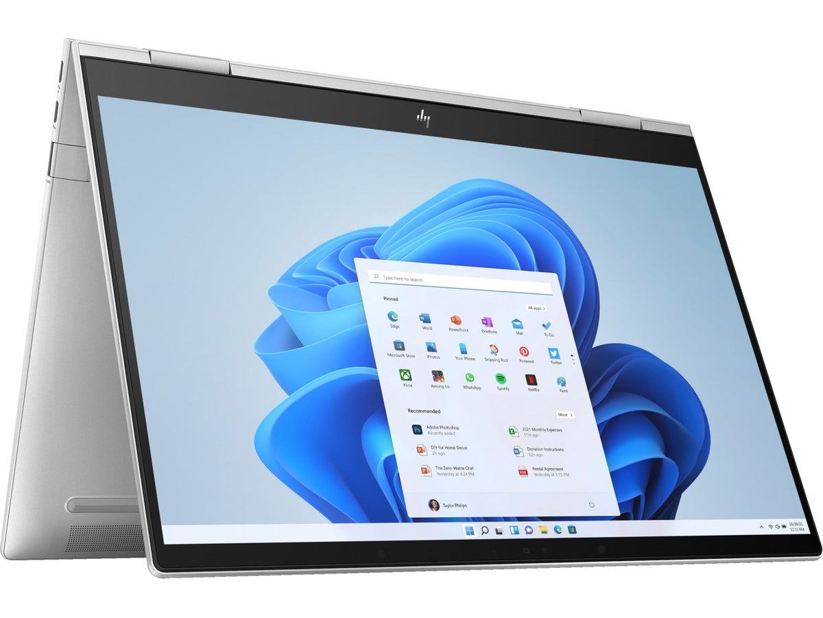 HP Envy X360 13-BF0110TU 13.3" OLED 2-in-1 Laptop (Natural Silver) | 2.8K (2880x1800) OLED | i7 1250U | 16GB RAM | 1 TB SSD | Intel Iris Xe Graphics | MS Office Home & Student 2021 | HP Prelude 15.6" Topload Bag