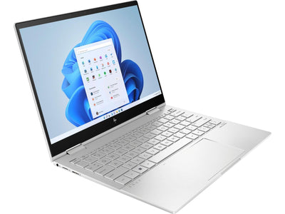 HP Envy X360 13-BF0108TU 2-In-1 Laptop (Natural Silver) | 13.3”  WUXGA | i5-1230U | 16 GB RAM | 512 GB SSD | Intel Iris Xe | Windows 11 |  MS Office H&S 2021 | Stylus Pen | HP Prelude 15.6”  Topload Bag