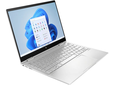 HP Envy X360 13-BF0110TU 13.3" OLED 2-in-1 Laptop (Natural Silver) | 2.8K (2880x1800) OLED | i7 1250U | 16GB RAM | 1 TB SSD | Intel Iris Xe Graphics | MS Office Home & Student 2021 | HP Prelude 15.6" Topload Bag