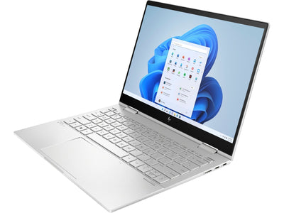 HP Envy X360 13-BF0110TU 13.3" OLED 2-in-1 Laptop (Natural Silver) | 2.8K (2880x1800) OLED | i7 1250U | 16GB RAM | 1 TB SSD | Intel Iris Xe Graphics | MS Office Home & Student 2021 | HP Prelude 15.6" Topload Bag