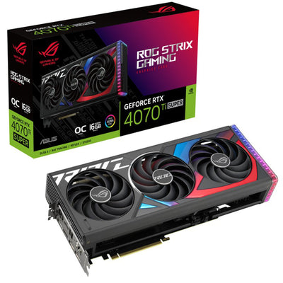 Asus ROG Strix GeForce RTX 4070 TI Super OC 16GB GDDR6X Gaming Graphics Card