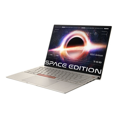 Asus Zenbook 14X OLED Space Edition UX5401ZAS-KN016WS Laptop (Zero-G Titanium) | 14", 2.8K (2880 x 1800) OLED | i7-12700H | 16GB RAM | Intel Iris Xᵉ Graphics |  1TB SSD | Windows 11 Home | MS Office H&S 2021 | Sleeve | Asus BP1504 Casual Backpack