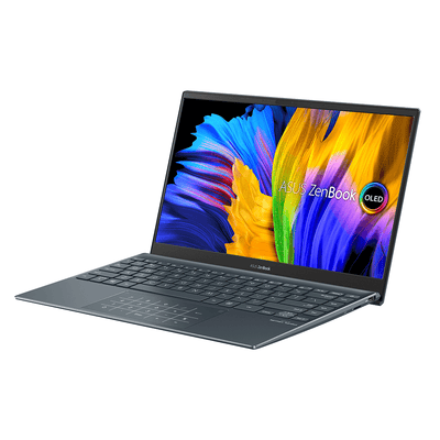 ASUS ZENBOOK 13 OLED UX325EA-KG501WS LAPTOP (PINE GREY) | 13.3" FHD | i5-1135G7 | 16GB LPDDR4X | 512B SSD | IRIS XE | WIN11 + MS OFFICE HOME & STUDENT 2021 + SLEEVE + USB-A TO RJ45 GIGABIT ADAPTER + USB-C TO AUDIO JACK ADAPTER
