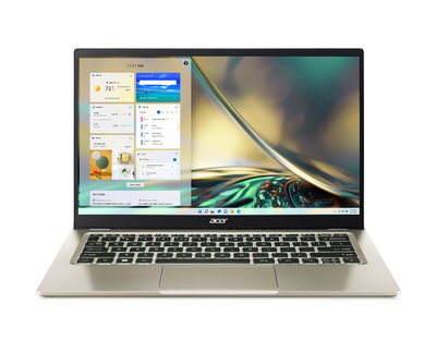 Acer Swift 3 SF314-512-797R Laptop (Haze Gold) | 14" QHD (2560x1440) | Intel Core i7 1260P | 16GB DDR4 | 1TB SSD | Intel Iris Xe Graphics | Windows 11 Home | MS Office H&S 2021 | Acer Entry Run Rate Backpack