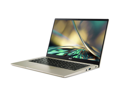 Acer Swift 3 SF314-512-797R Laptop (Haze Gold) | 14" QHD (2560x1440) | Intel Core i7 1260P | 16GB DDR4 | 1TB SSD | Intel Iris Xe Graphics | Windows 11 Home | MS Office H&S 2021 | Acer Entry Run Rate Backpack