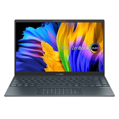 ASUS ZENBOOK 13 OLED UX325EA-KG501WS LAPTOP (PINE GREY) | 13.3" FHD | i5-1135G7 | 16GB LPDDR4X | 512B SSD | IRIS XE | WIN11 + MS OFFICE HOME & STUDENT 2021 + SLEEVE + USB-A TO RJ45 GIGABIT ADAPTER + USB-C TO AUDIO JACK ADAPTER
