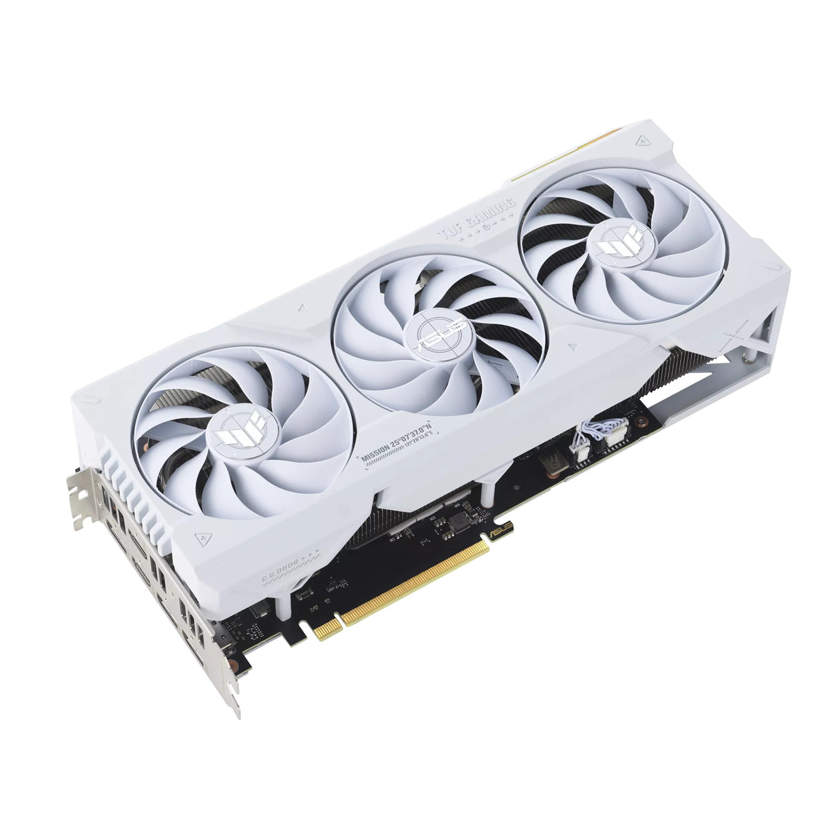 Asus TUF Geforce RTX 4070 Ti OC 12GB GDDR6X Gaming Graphics Card (White)