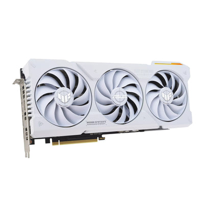 Asus TUF Geforce RTX 4070 Ti OC 12GB GDDR6X Gaming Graphics Card (White)