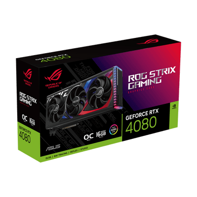ASUS ROG Strix GeForce RTX 4080 O16G Gaming Graphics Card