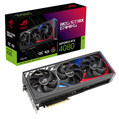 ASUS ROG Strix GeForce RTX 4080 O16G Gaming Graphics Card