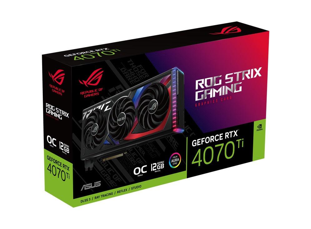 Asus ROG Strix GeForce RTX 4070 Ti O12G Gaming Graphics Card
