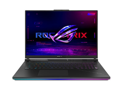 Asus ROG Strix Scar 18 G834JY-N6014WS Gaming Laptop (Black) | 18" QHD+ (2560x1600 WQXGA) | i9 13980HX | 32GB RAM | 2TB SSD | RTX 4090 | Windows 11 Home | ROG Gladius III Mouse | ROG Backpack